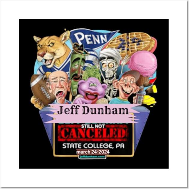 Jeff Dunham State College Wall Art by smailyd